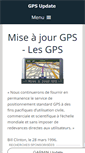 Mobile Screenshot of gps-update.com